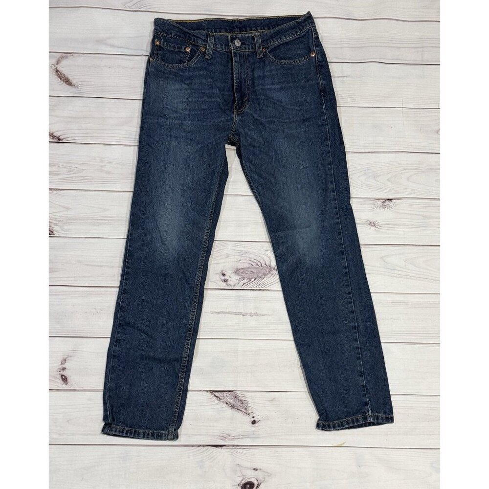 Levi's Slim Straight Men's Jeans - Dark Blue Wash